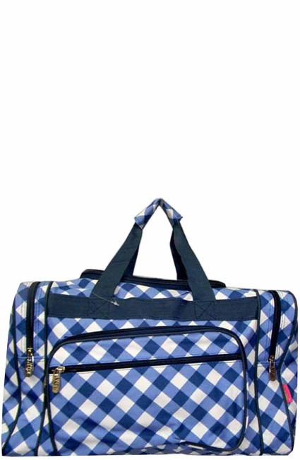 Printed Duffle Bag-CHE423/NV